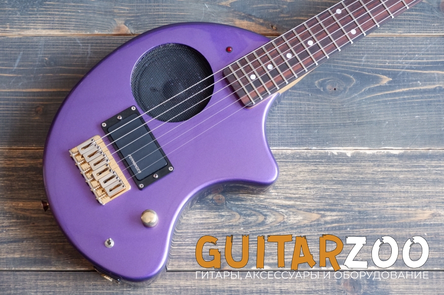 FERNANDES　ZO-3C Fernandes ZO-3C NOMAD Metallic Red Gold Parts Built-in Amp