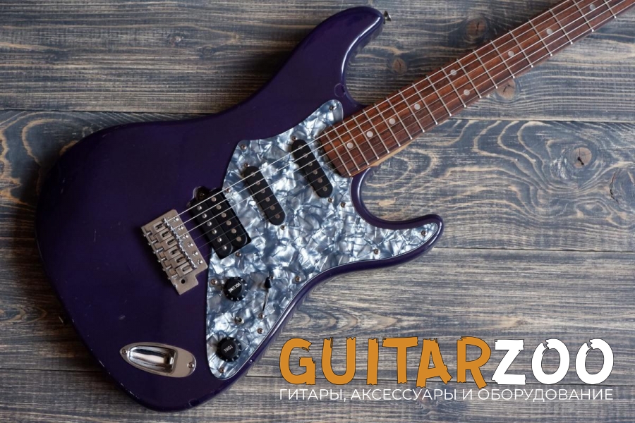 Aria Pro II FL-20H Fullerton Violet Fat Strat